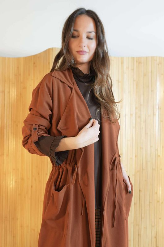 Rein Lightweight Trench Rust /7=